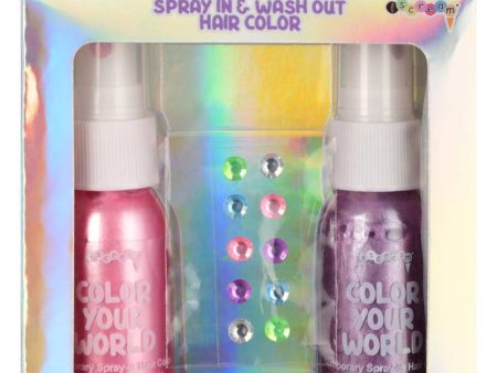 Iscream Sparkle Hair Color & Rhinestone Set on Sale