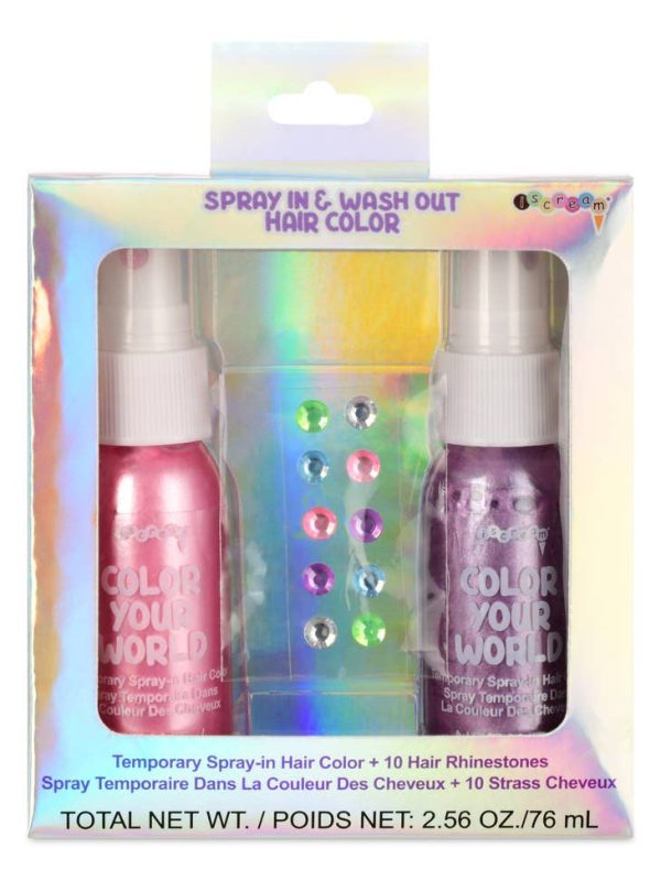 Iscream Sparkle Hair Color & Rhinestone Set on Sale