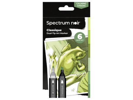 Spectrum Noir-Classique 6pc-Calming Greens Online