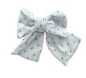 Eva s House Swiss Dot Cotton Sailor Bow-Multiple Colors! Hot on Sale