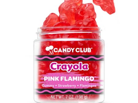 Candy Club Crayola Pink Flamingo Gummies Sale