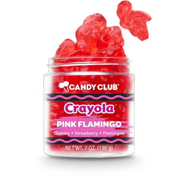 Candy Club Crayola Pink Flamingo Gummies Sale