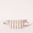 Maradji Nicole Striped Cotton Fanny Pack in Rose Online