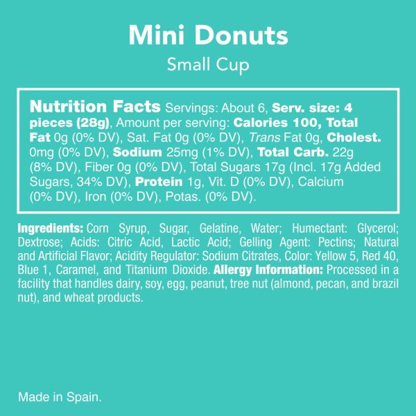 Candy Club Mini Donut Gummies Fashion