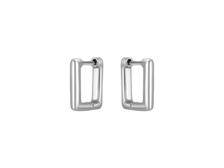 fyb Erin Huggie Earrings in Silver Online