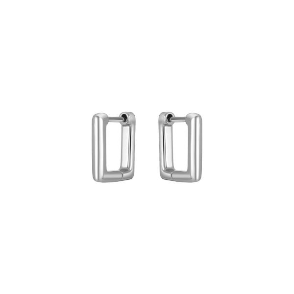 fyb Erin Huggie Earrings in Silver Online