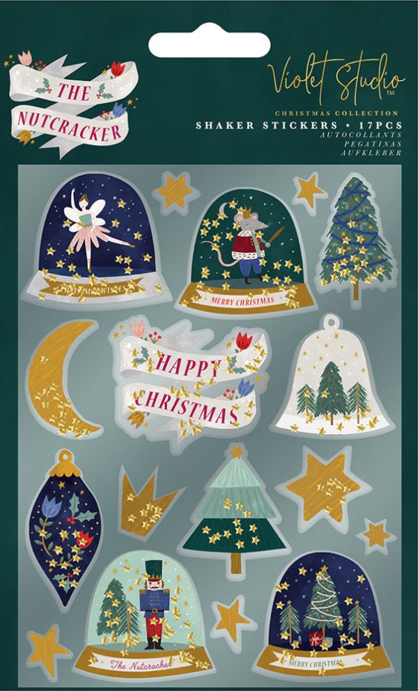 The Nutcracker Shaker Stickers - Violet Studios Cheap