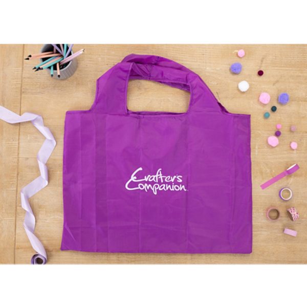 Crafter’s Companion – Foldaway Shopping Bags - Purple Cheetah Discount