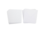 Crafter s Companion 8 x 8  White Card & Envelopes - 50 Piece Hot on Sale