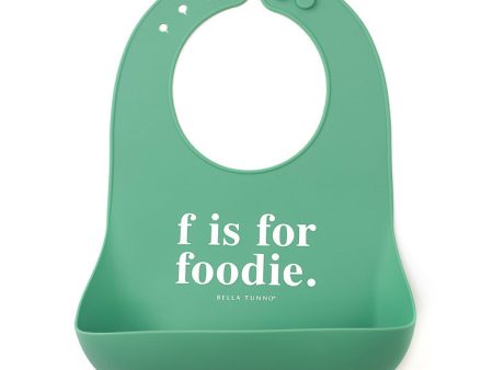 Bella Tunno F is For Foodie Wonder Bib For Cheap