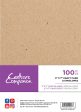 Crafter s Companion 5 x 7  Kraft Card & Envelopes - 100 Piece Hot on Sale