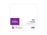 Crafter s Companion 8 x 8  White Card & Envelopes - 50 Piece Hot on Sale