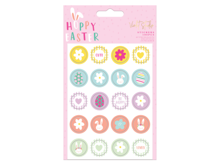 Mini Stickers - Hoppy Easter - 100pcs - Violet Studios For Cheap