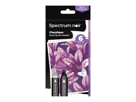 Spectrum Noir-Classique 6pc-Rich Purples Online Hot Sale