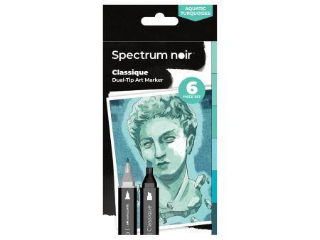 Spectrum Noir-Classique 6pc-Aquatic Turquoises Online