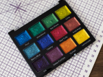 Crafter s Companion Glitter Paint Palette - 12 Colours on Sale