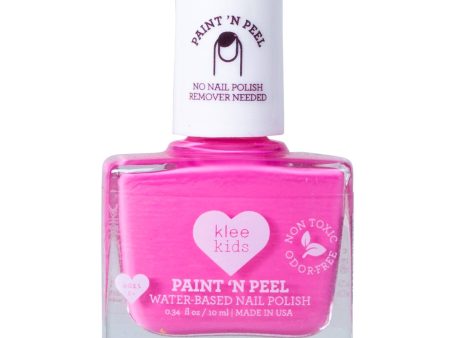 Klee Kids Naturals Water Based Peelable Nail Polish - Multiple Colors! For Discount