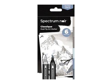 Spectrum Noir-Classique 6pc-Muted Greys Hot on Sale