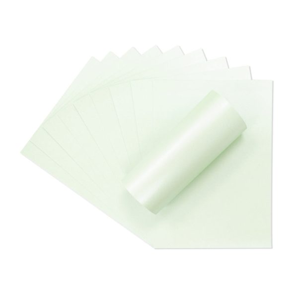 Crafter s Companion Centura Pearl Single Colour A4 10 Sheet Pack - Mint Discount