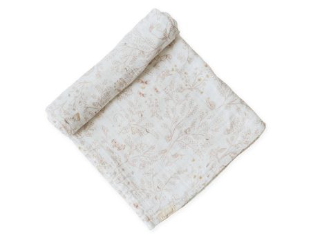 Pehr Swaddle Blanket in Secret Garden Online Sale