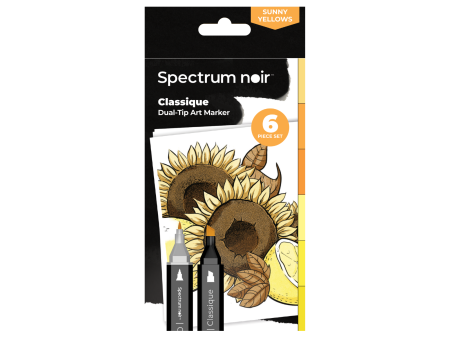 Spectrum Noir-Classique 6pc- Sunny Yellows Online Sale