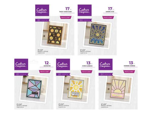 Crafter s Companion Patchwork Create-a-Card Selection Sale