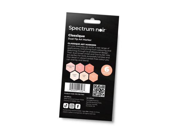 Spectrum Noir-Classique 6pc-Fair Skintones Online now