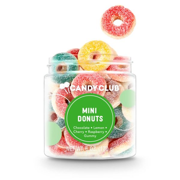 Candy Club Mini Donut Gummies Fashion