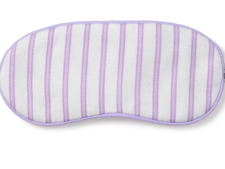 Petite Plume Children s Lavender French Ticking Traditional Eye Mask Fashion