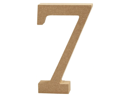 Creativ Wooden Number - 7 For Cheap