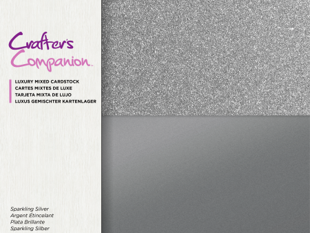 CC Glitter & Pearl Cardstock- Silver Cheap