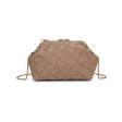 Moda Luxe Paulina Woven Crossbody Bag in Natural Discount