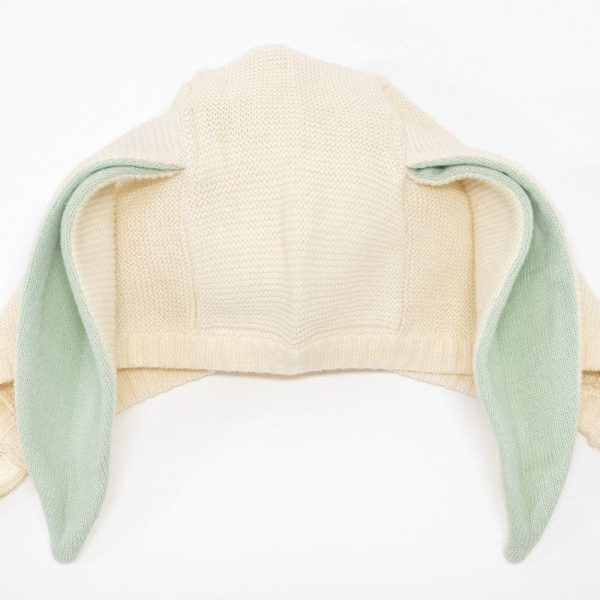 Meri Meri Mint Bunny Baby Bonnet on Sale