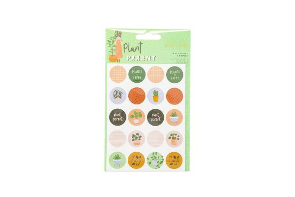 Violet Studios Mini Stickers - Plant Parent - 100pcs on Sale