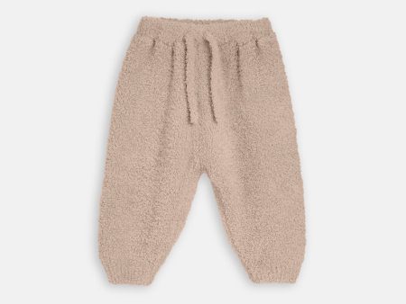 7AM Enfant Fuzzy Boxy Lounge Pant in Pecan Cheap