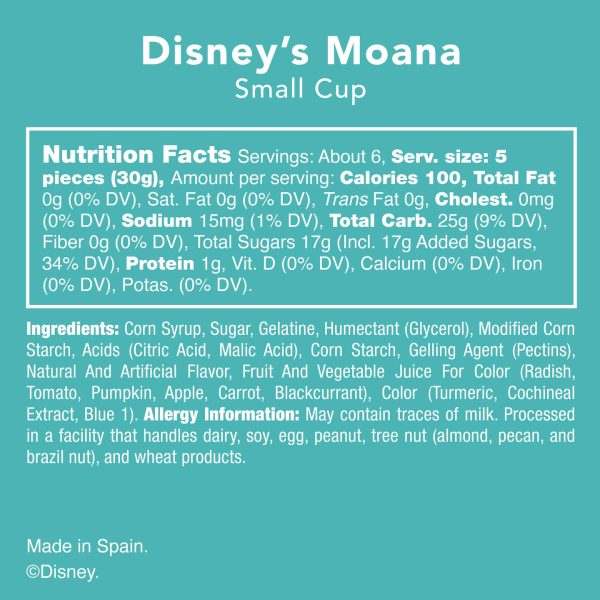 Candy Club Moana Gummies For Discount