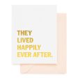 Sugar Paper Lived Happily Card For Discount