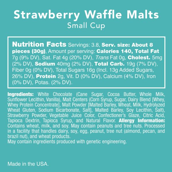 Candy Club Strawberry Waffle Malt Candy Online Hot Sale