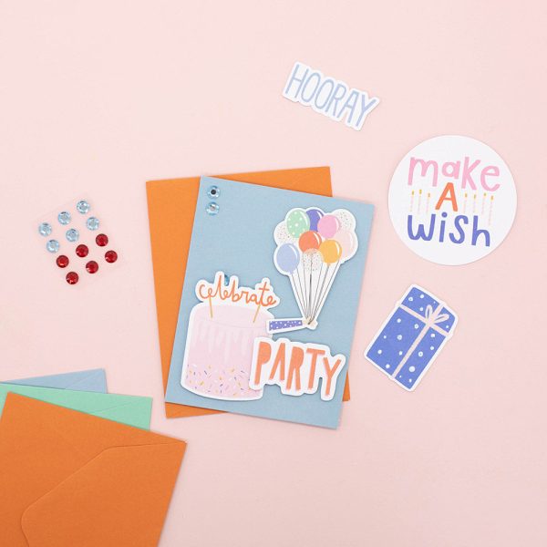 Mini Card Making Kit Celebrate - Violet Studios Online