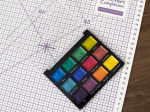 Crafter s Companion Glitter Paint Palette - 12 Colours on Sale