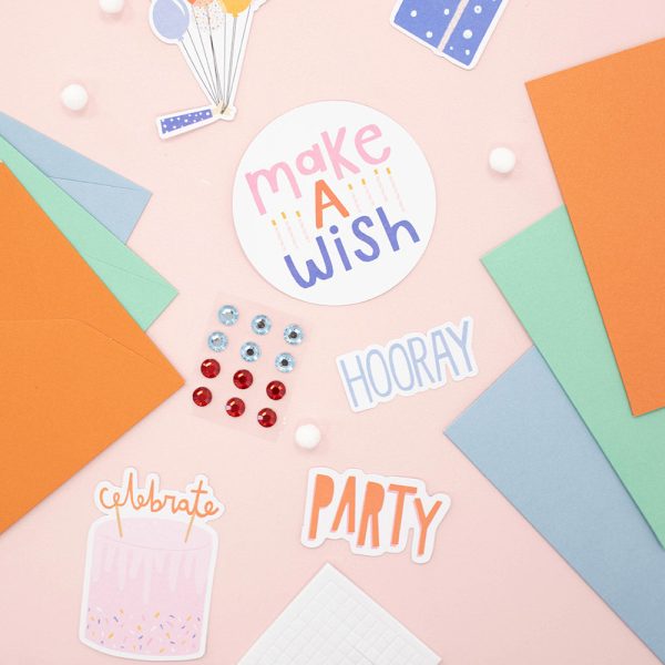 Mini Card Making Kit Celebrate - Violet Studios Online