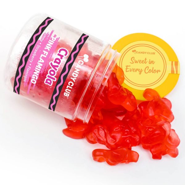 Candy Club Crayola Pink Flamingo Gummies Sale