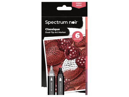 Spectrum Noir-Classique 6pc-Fiery Reds Hot on Sale