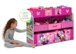 Minnie Mouse Deluxe 9 Bin Design and Store Toy Organizer Fashion