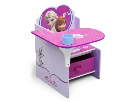 Frozen Chair Desk with Storage Bin For Discount