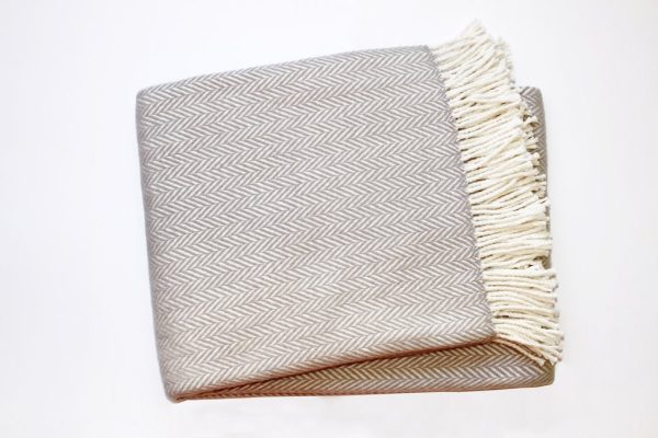 A Soft Idea Plush Herringbone Throw Blanket - Multiple Colors! For Discount