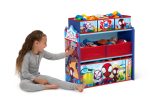 Spidey and His Amazing Friends 4-Piece Toddler Playroom Set – Includes Play Table and 6 Bin Toy Organizer Sale