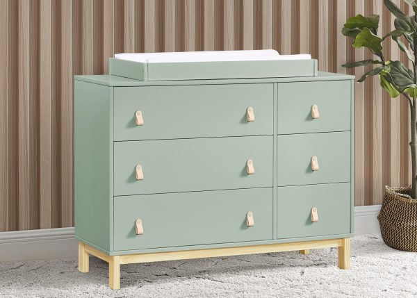 babyGap Legacy 6 Drawer Dresser with Leather Pulls and Interlocking Drawers Online