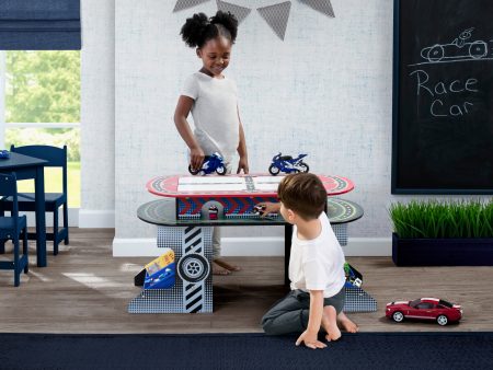 Race Track Toy and Activity Play Table for Kids Supply