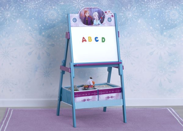 Frozen II Wooden Activity Easel with Storage Hot on Sale